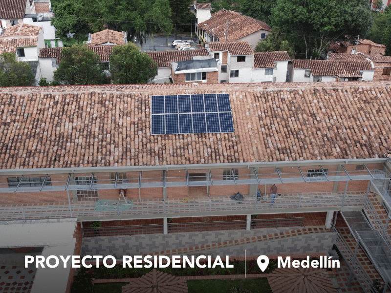 Hermanitas de la Anunciación, sistema de energía solar en Medellín - Darwin Energía Solar