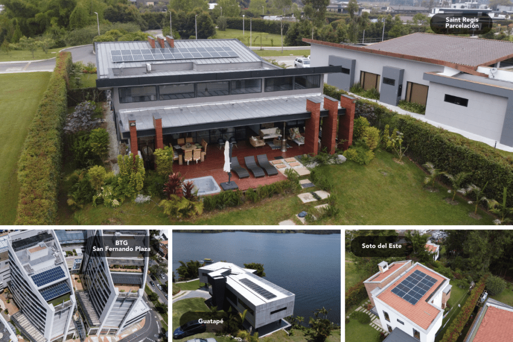 Energía solar casas Colombia - Darwin
